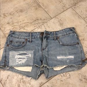 Free People Denim Shorts